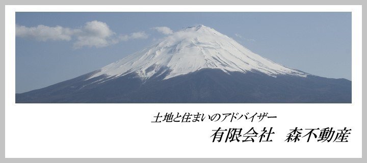 枠あり　富士山